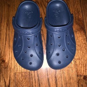 Blue crocs